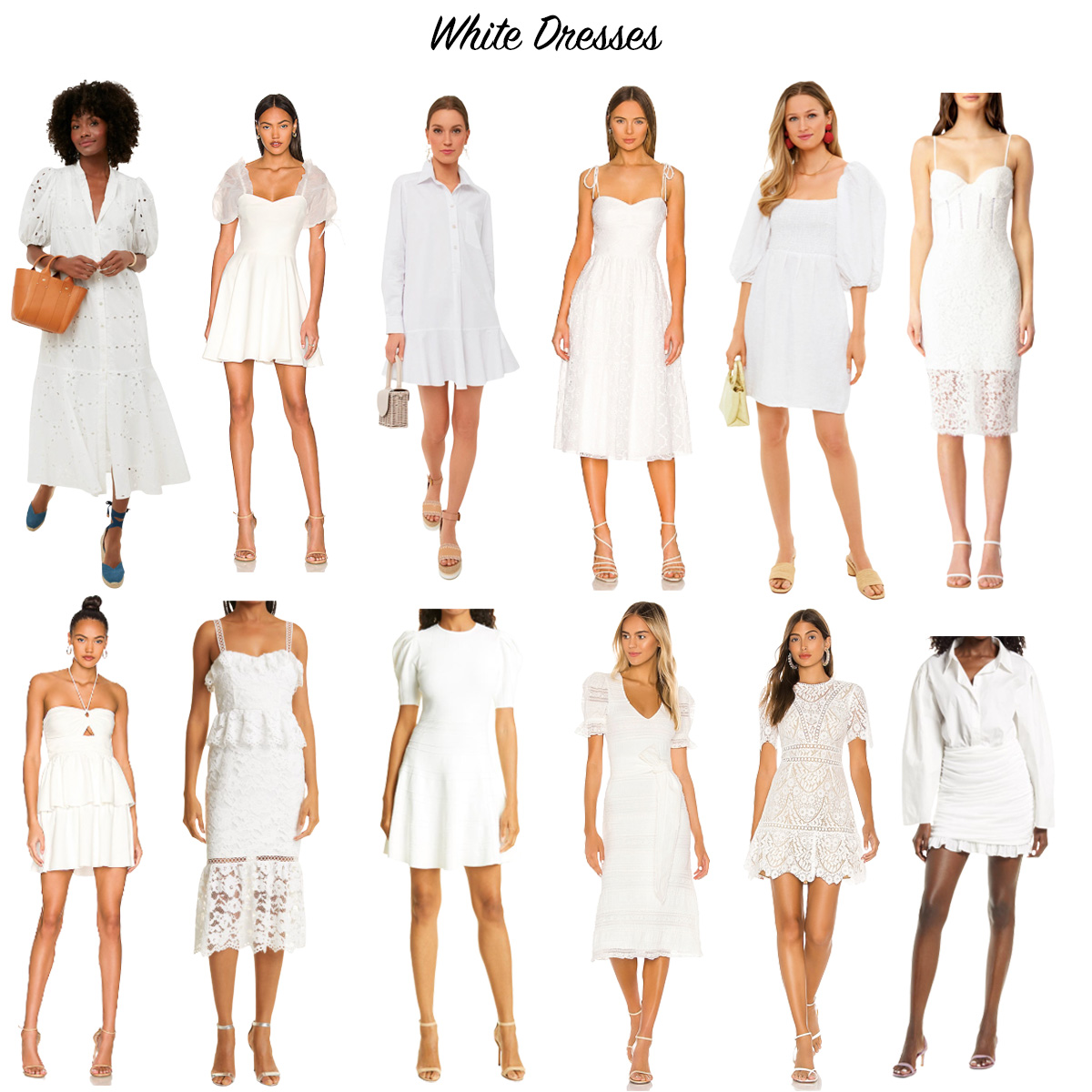 White Dresses for Spring & Summer | Cashmere & Jeans