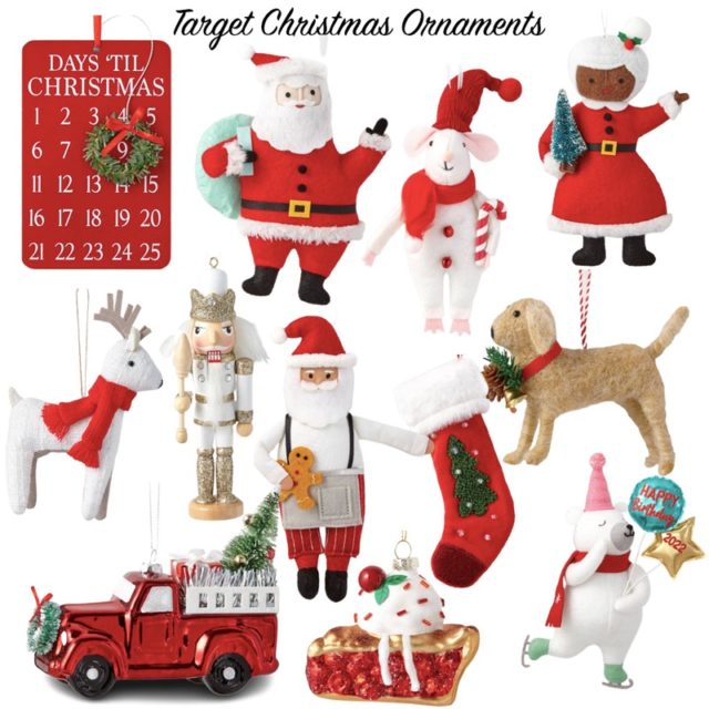 Target Christmas Ornaments Cashmere & Jeans