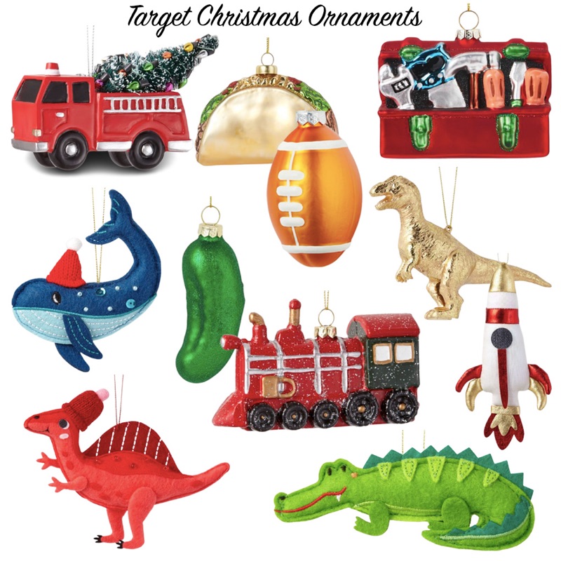 Target Christmas Ornaments Cashmere & Jeans