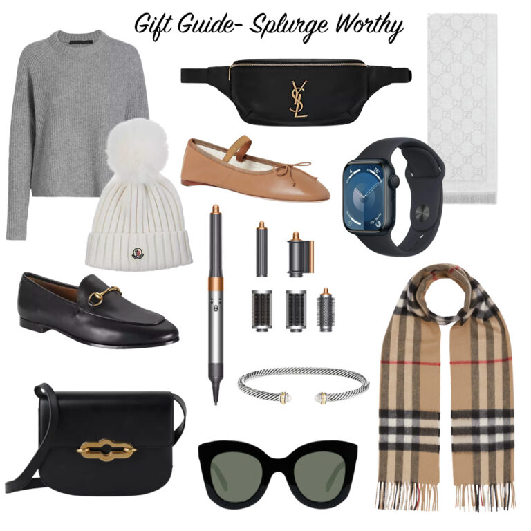 Gift Guide 2023- Splurge Worthy Gifts - Cashmere & Jeans